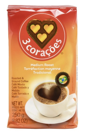 3 Corações Café Tradicional 250g
