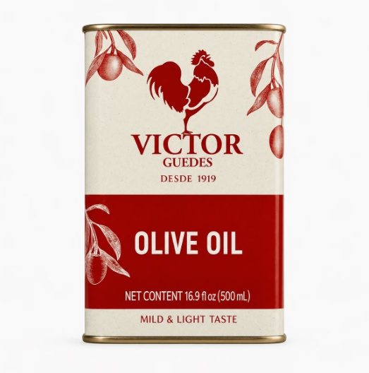Victor Guedes Olive Oil Tin 500 ml