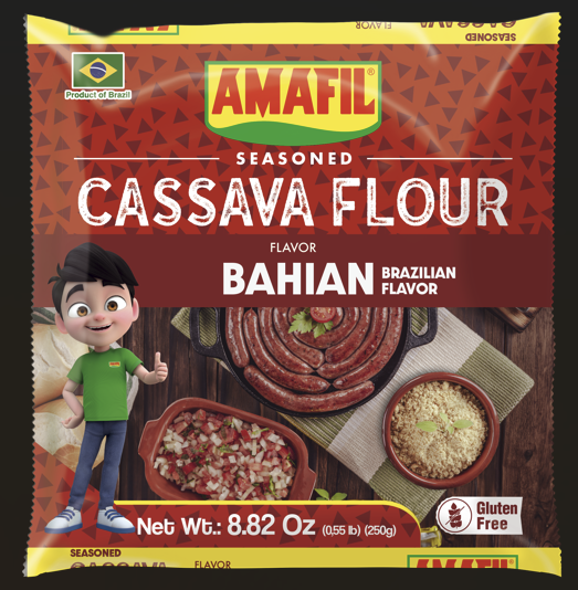Amafil Farofa Pronta Baiana 250g