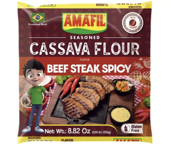 Amafil Farofa Pronta Picanha 250g