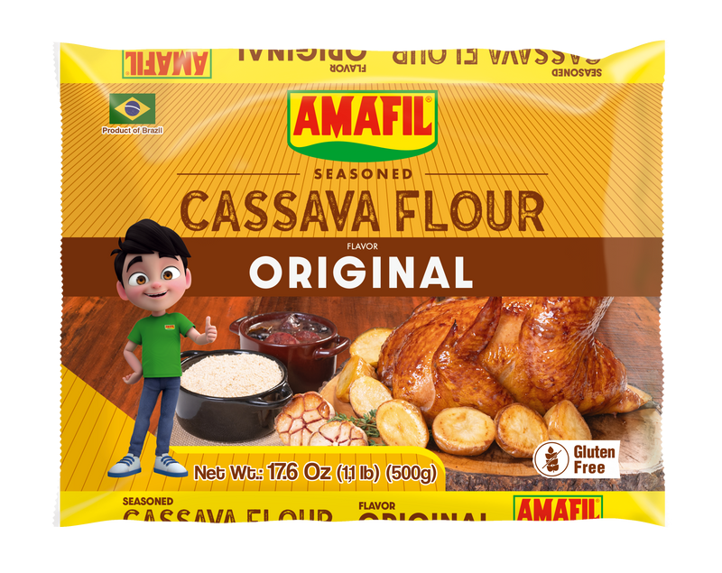 Amafil Farofa Pronta Tradicional 500g