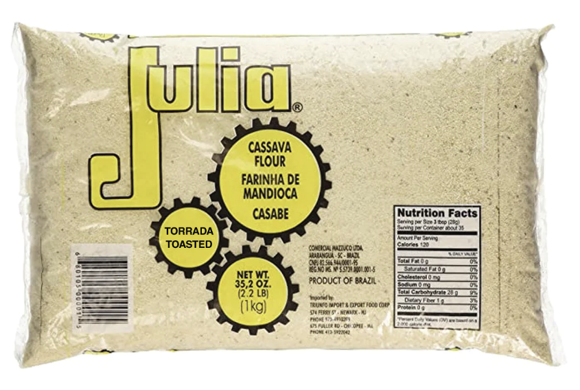 Julia Farinha de Mandioca Torrada 1kg