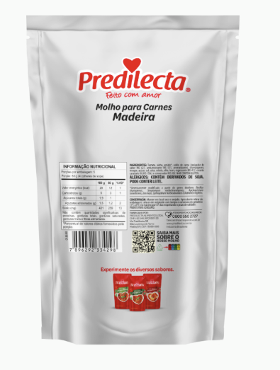 Predilecta Molho Madeira Stand Up 340g