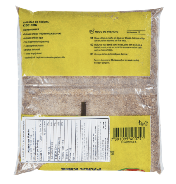 Yoki Trigo Para Kibe 500g